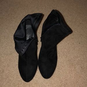 Suede ankle boots